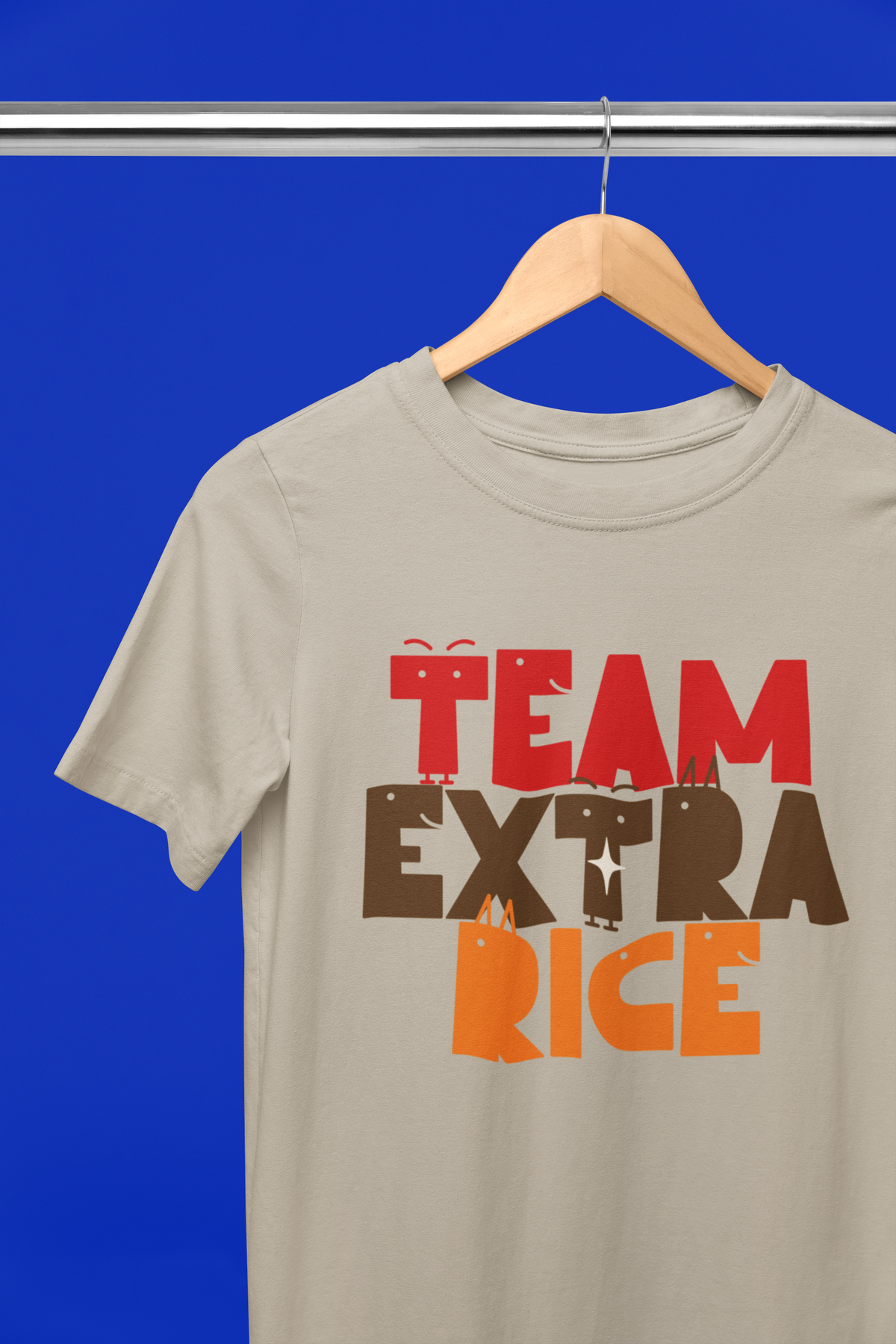 Team Extra Rice - Unisex 1717 Comfort Colors T-Shirt