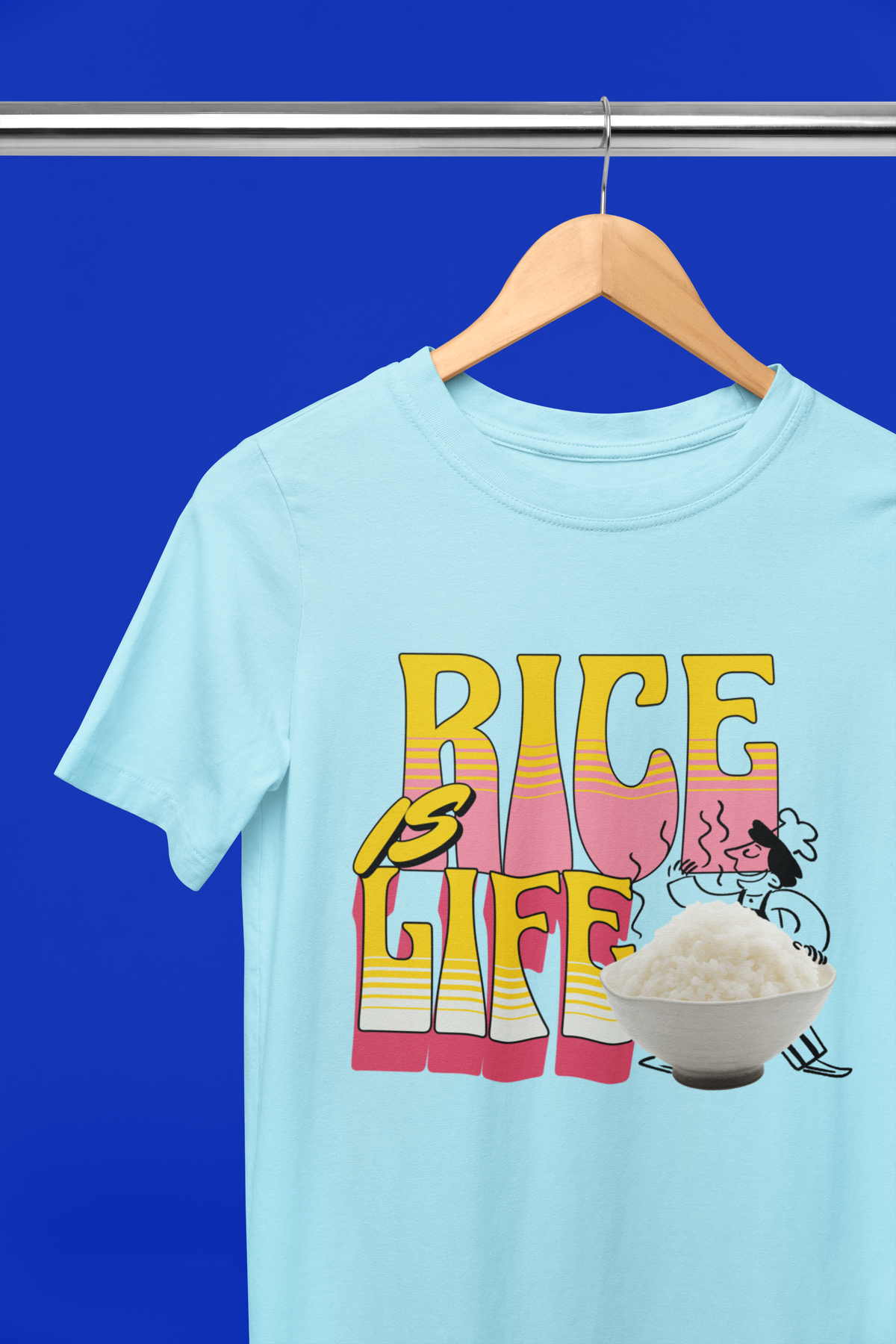 Rice is Life - Unisex 1717 Comfort Colors T-Shirt