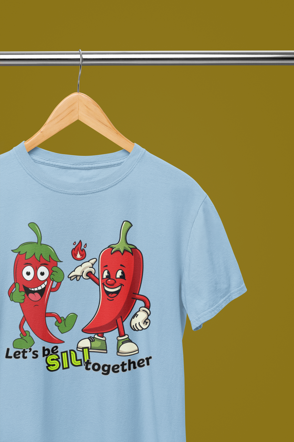 Let's Be "Sili" Together - Unisex Softstyle T-shirt