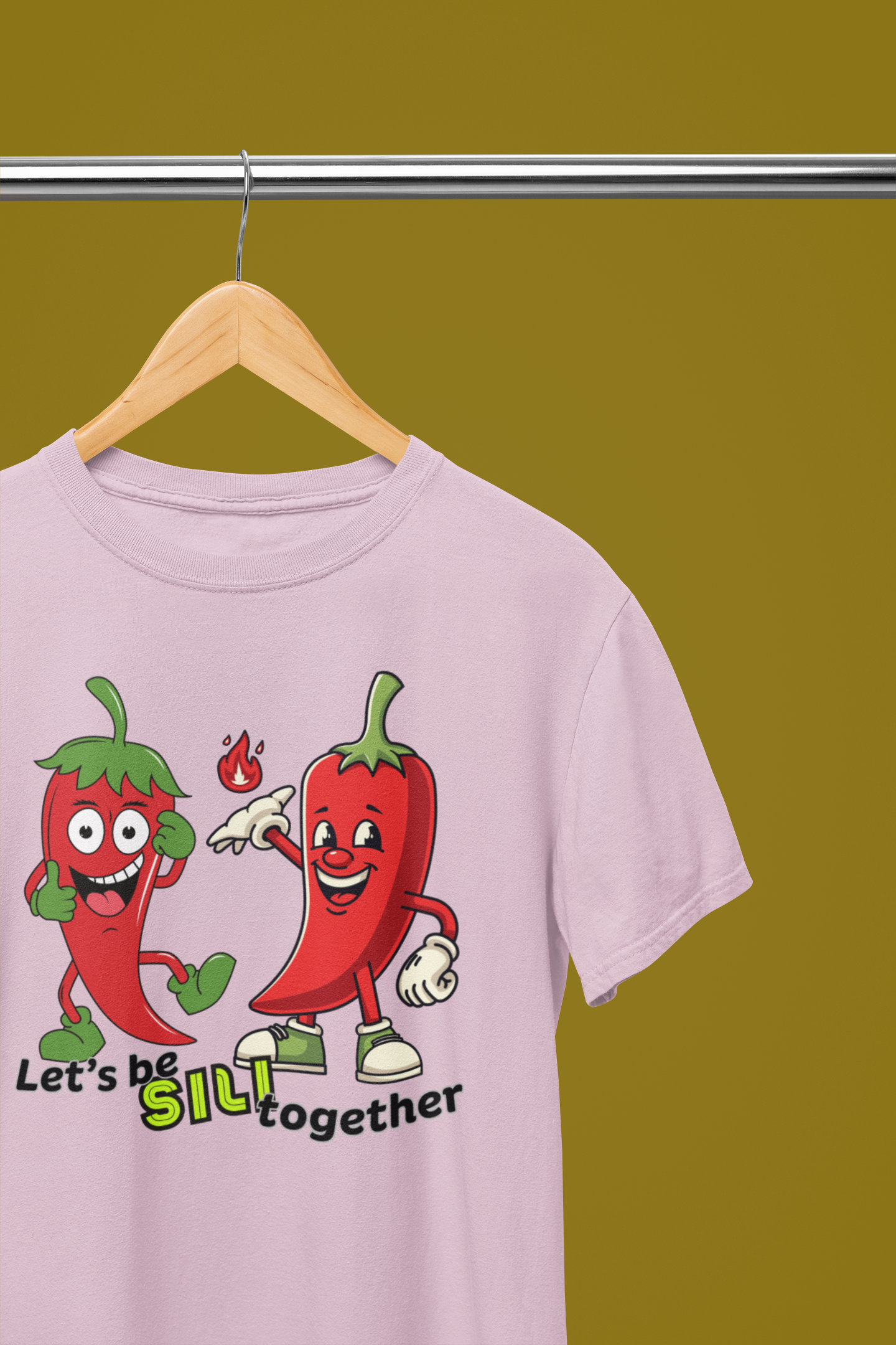 Let's Be "Sili" Together - Unisex Softstyle T-shirt