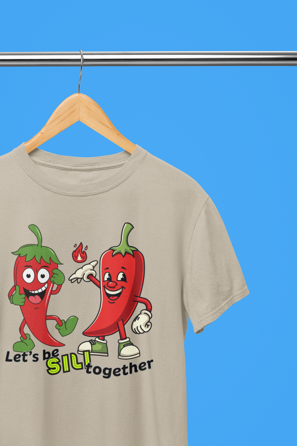 Let's Be "Sili" Together - Unisex Softstyle T-shirt