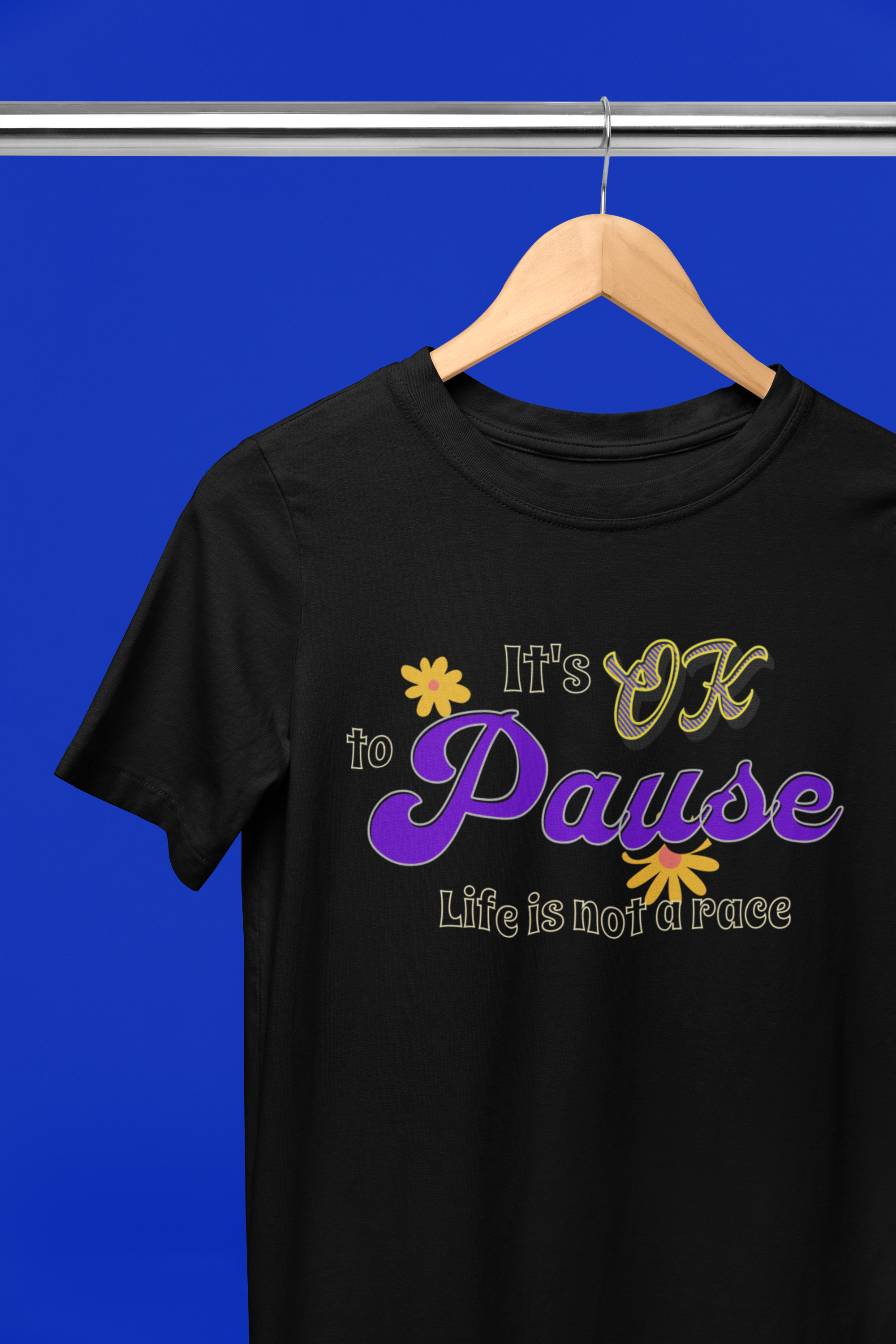 It's Ok to Pause -Unisex Softstyle T-shirt