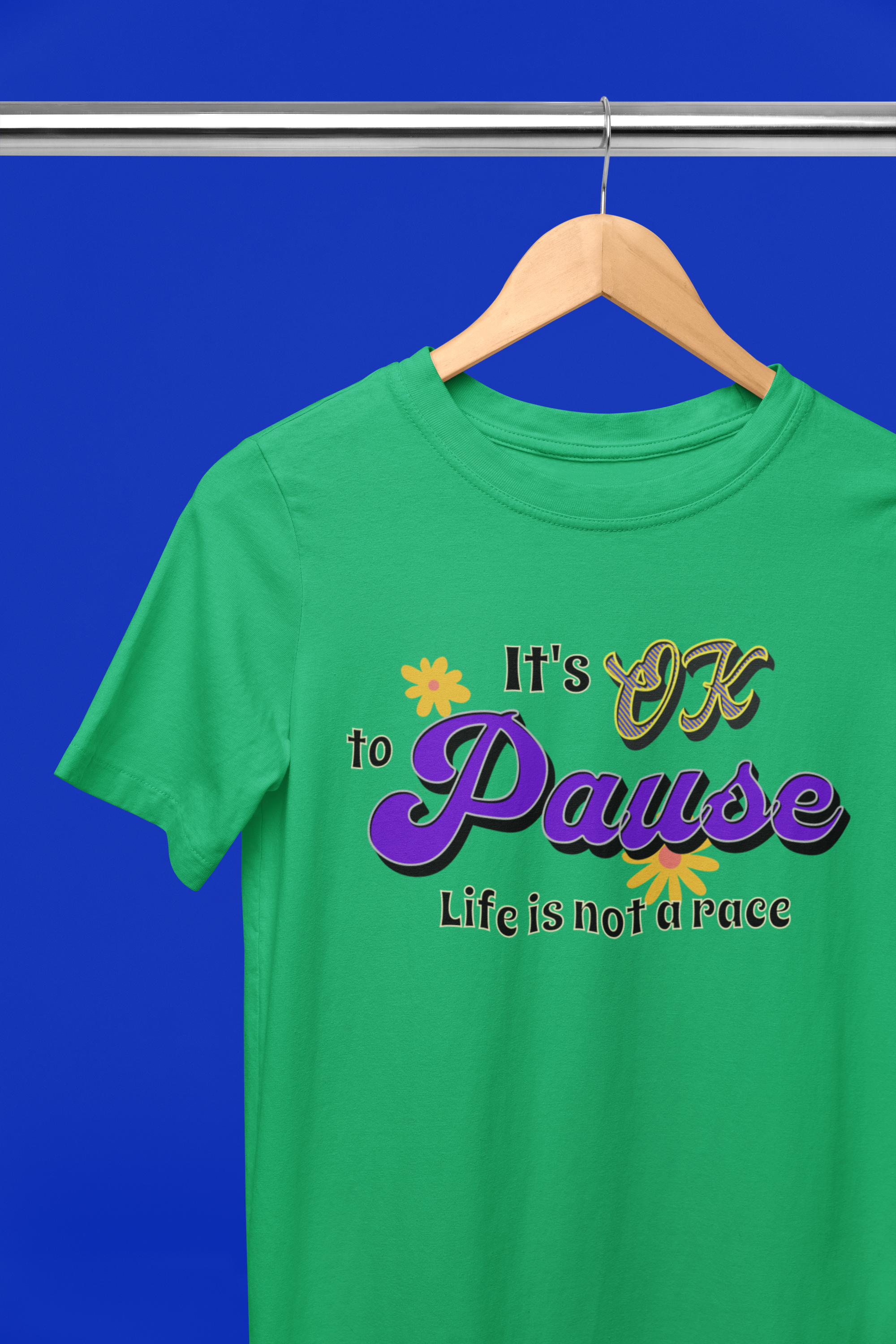It's Ok to Pause -Unisex Softstyle T-shirt