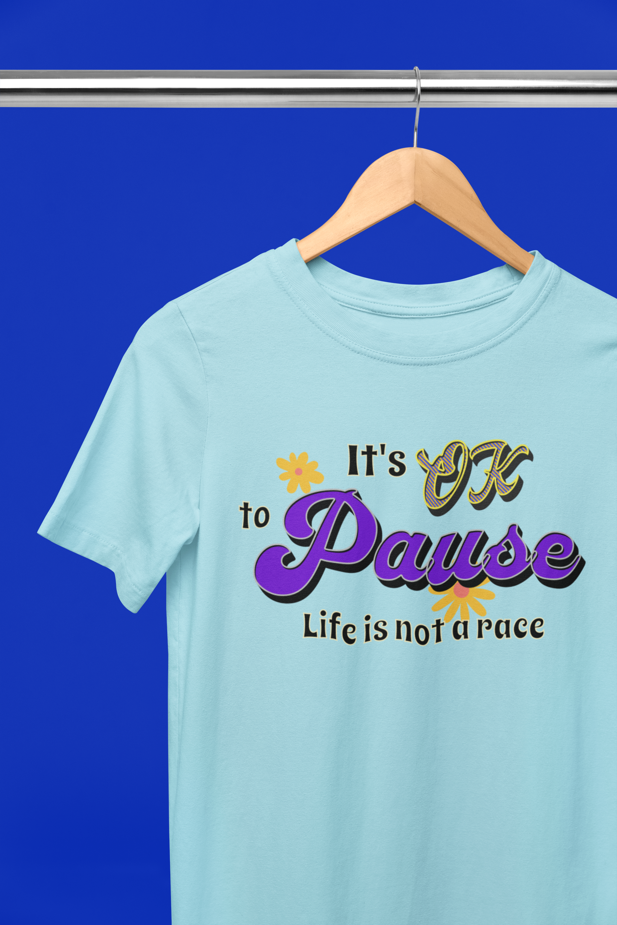 It's Ok to Pause -Unisex Softstyle T-shirt