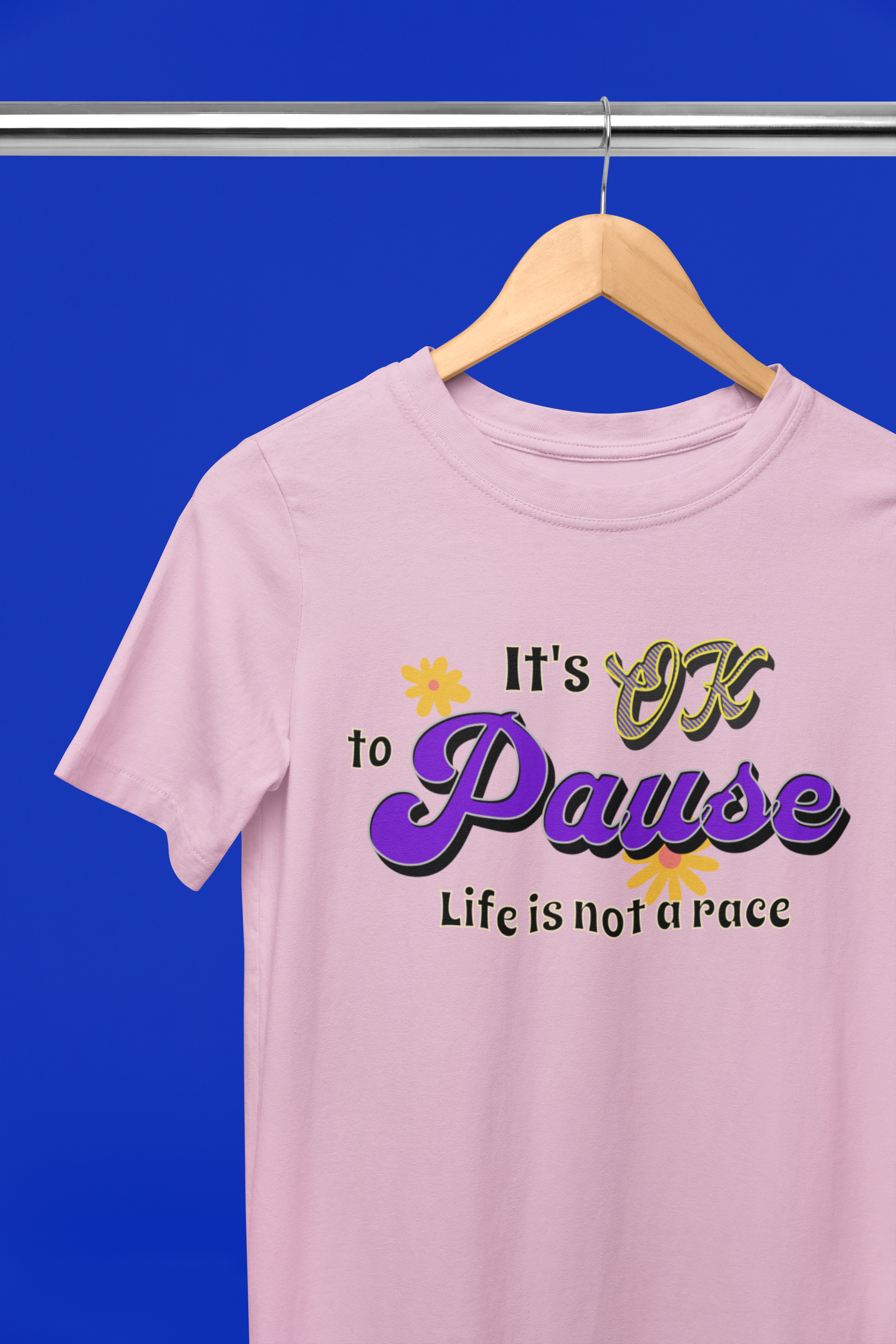 It's Ok to Pause -Unisex Softstyle T-shirt