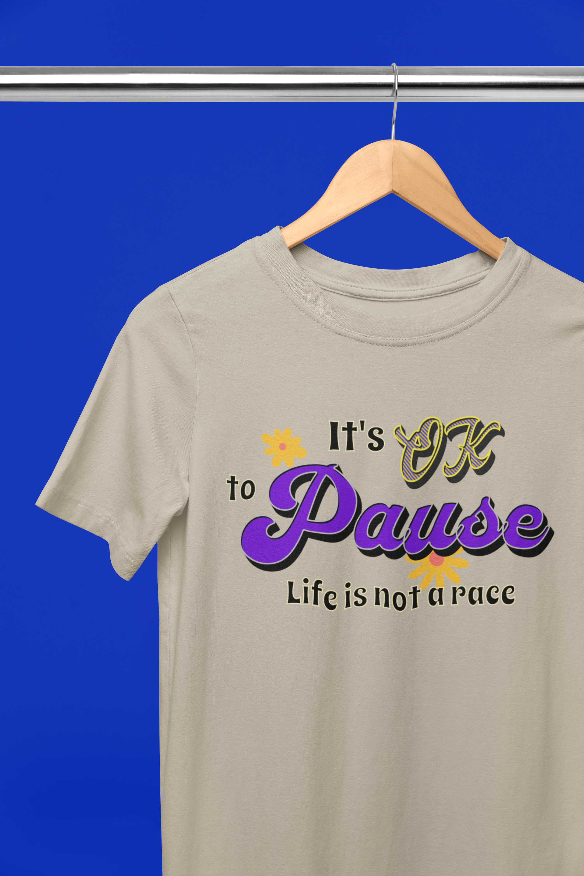 It's Ok to Pause -Unisex Softstyle T-shirt