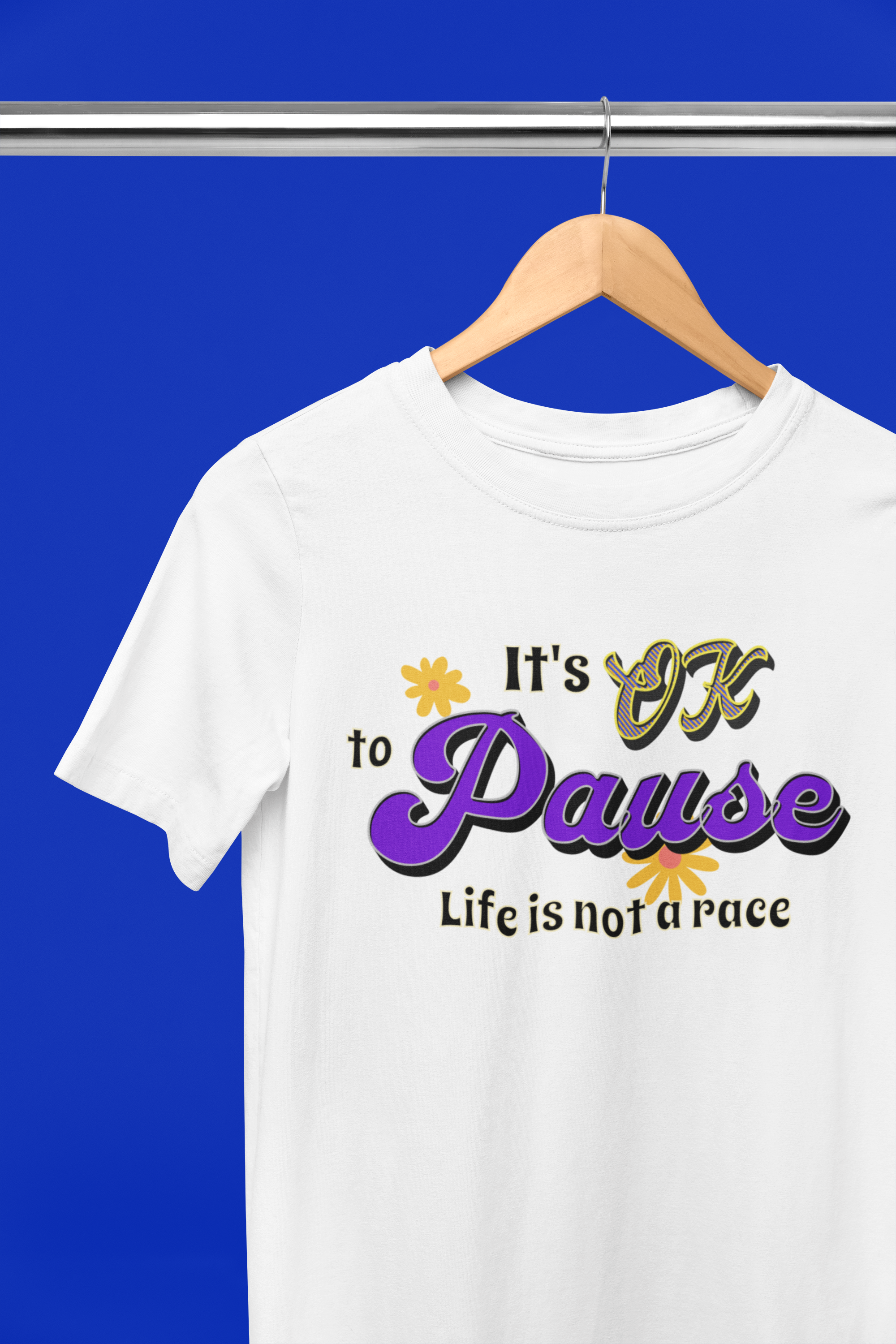 It's Ok to Pause -Unisex Softstyle T-shirt