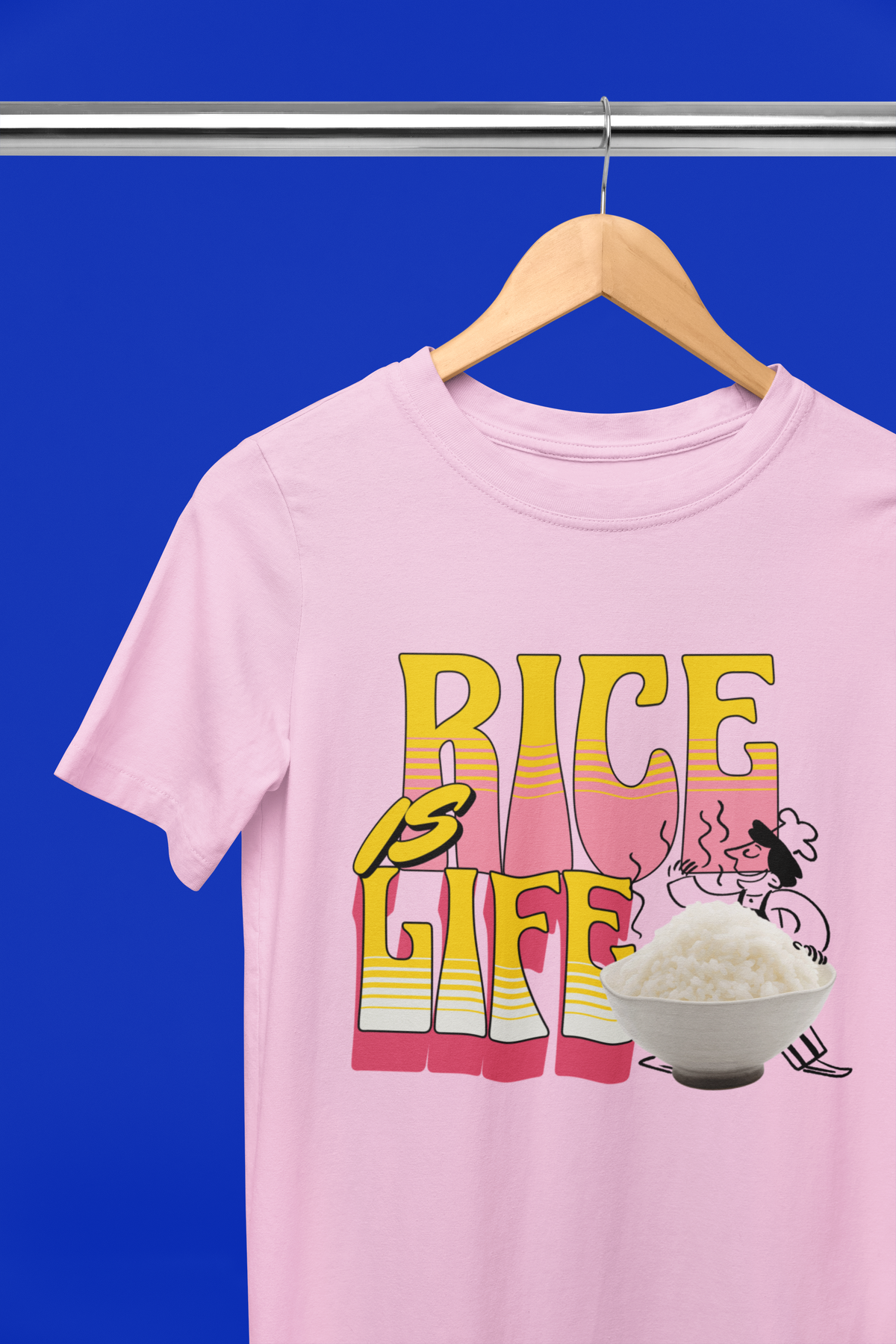 Rice is Life - Unisex 1717 Comfort Colors T-Shirt