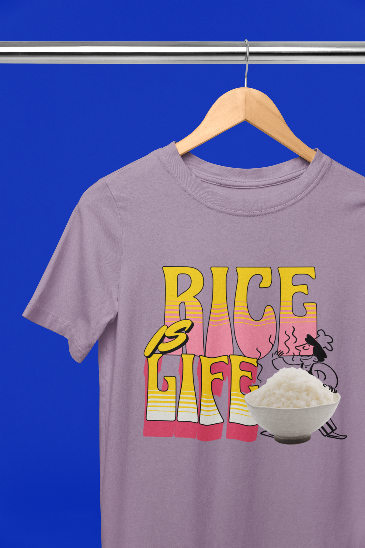Rice is Life - Unisex 1717 Comfort Colors T-Shirt
