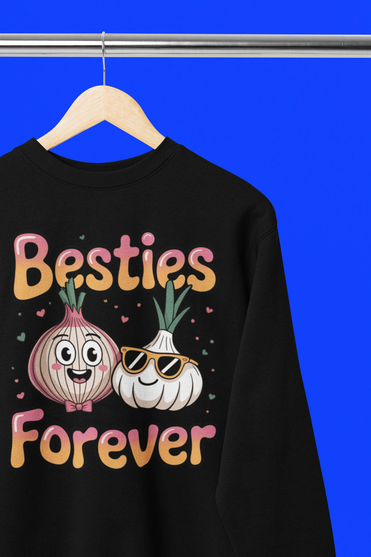 Besties Forever - Unisex Heavy Blend Crew Neck Sweatshirt