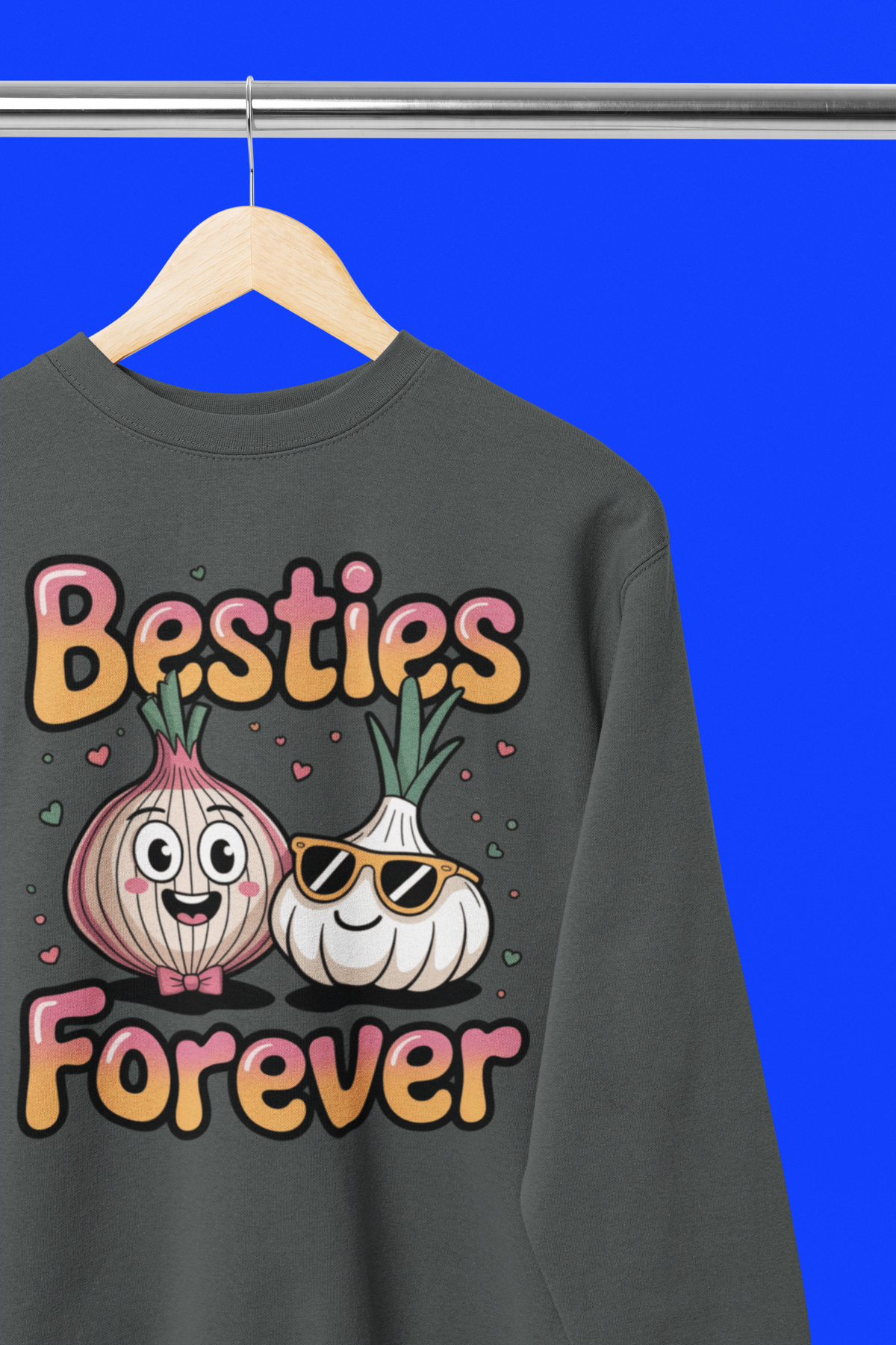 Besties Forever - Unisex Heavy Blend Crew Neck Sweatshirt