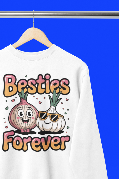 Besties Forever - Unisex Heavy Blend Crew Neck Sweatshirt