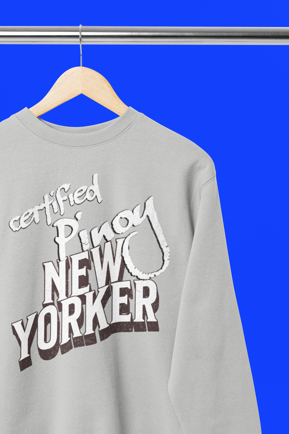 Pinoy New Yorker - Unisex Heavy Blend Crew Neck Sweatshirt