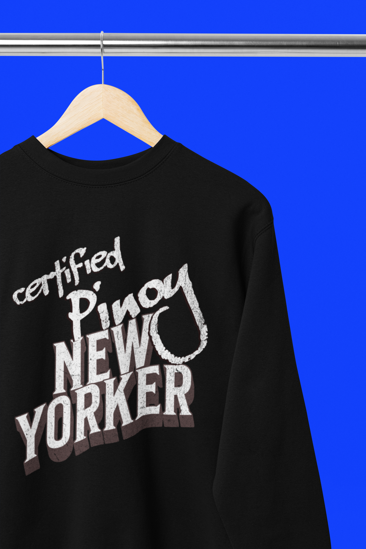 Pinoy New Yorker - Unisex Heavy Blend Crew Neck Sweatshirt