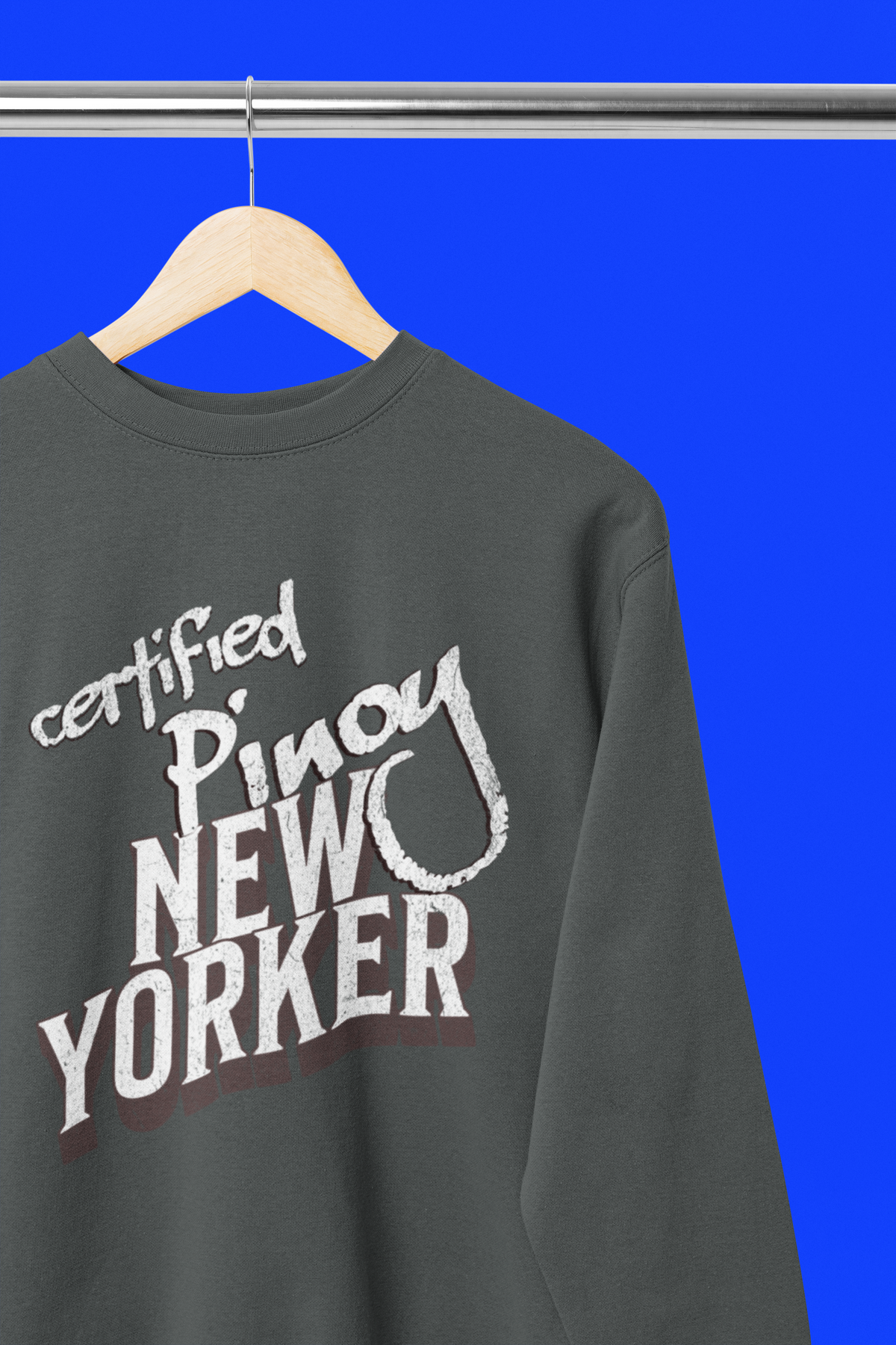 Pinoy New Yorker - Unisex Heavy Blend Crew Neck Sweatshirt
