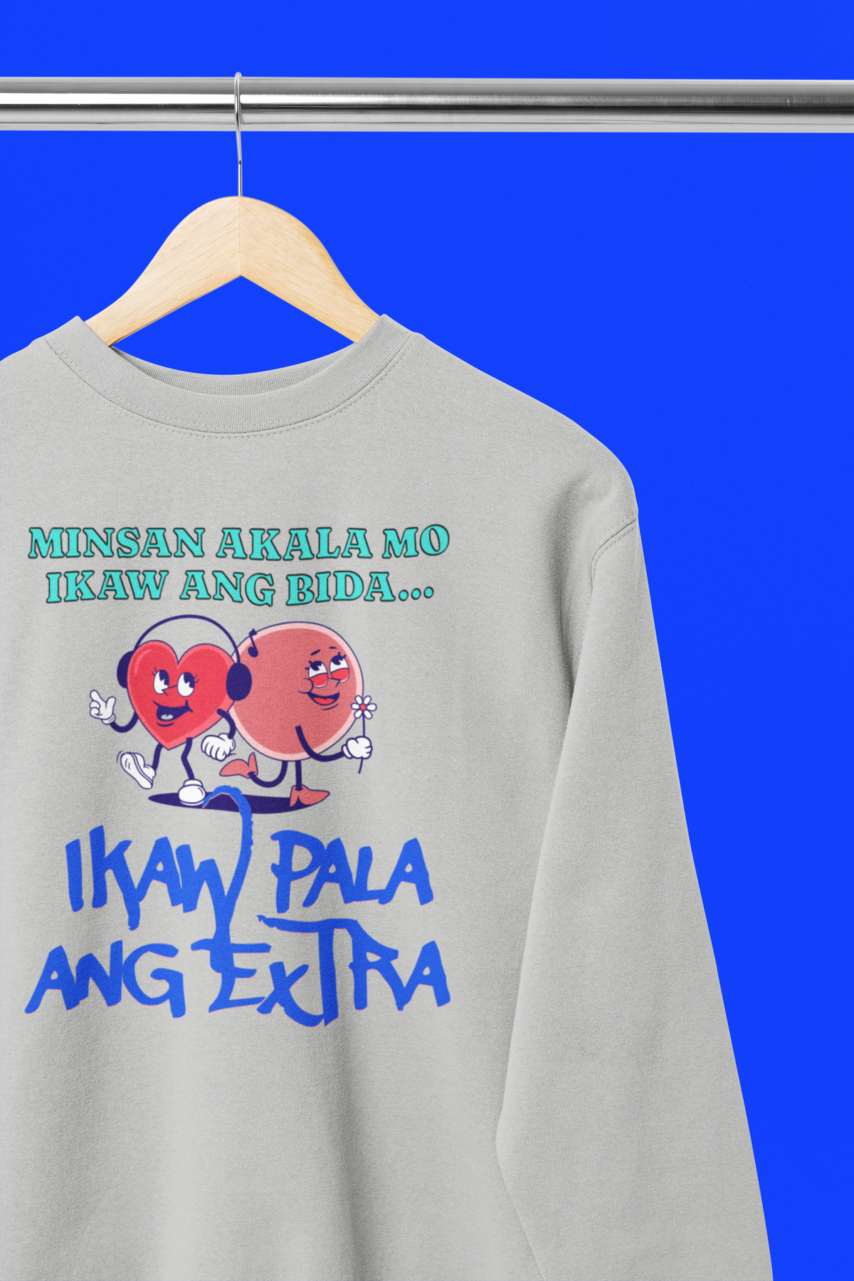 Akala Mo Ikaw Ang Bida - Unisex Heavy Blend Crew Neck Sweatshirt