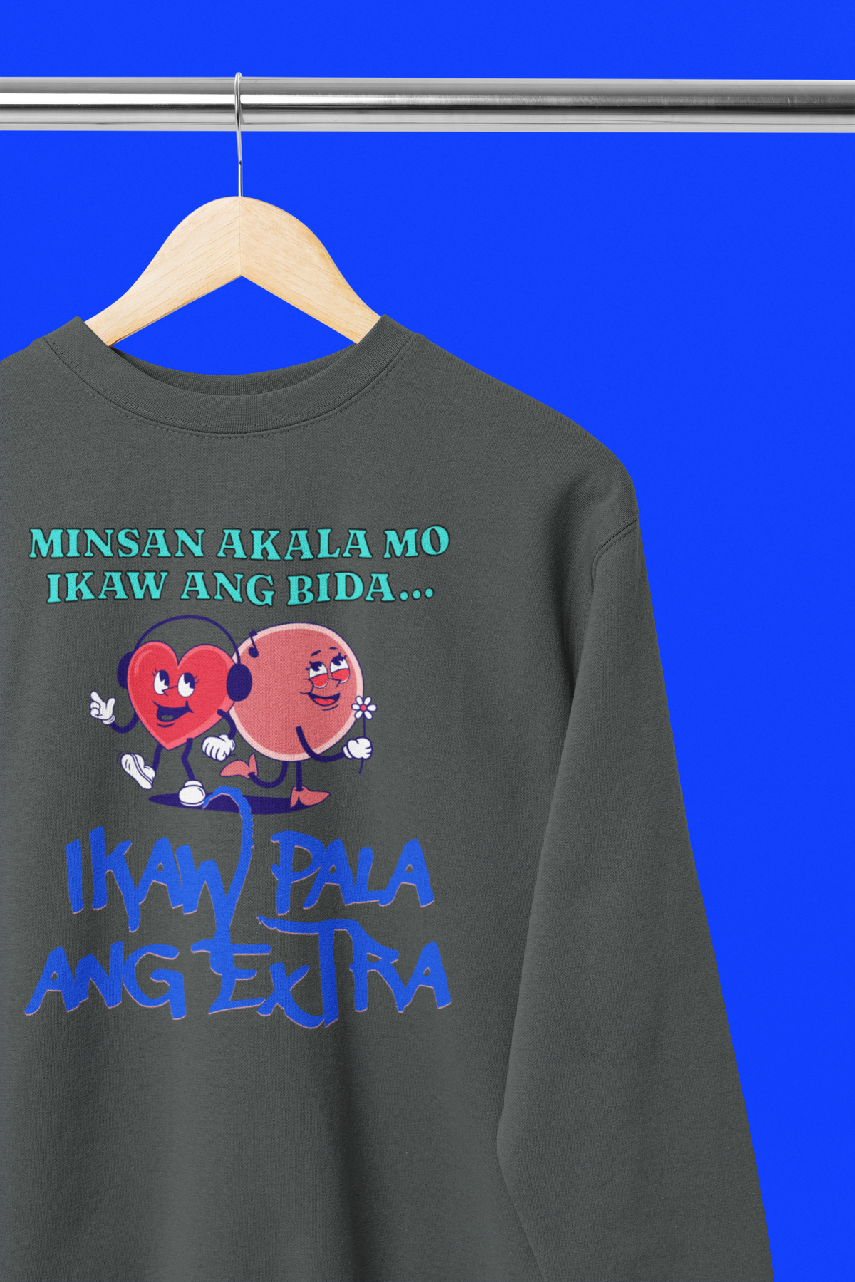 Akala Mo Ikaw Ang Bida - Unisex Heavy Blend Crew Neck Sweatshirt