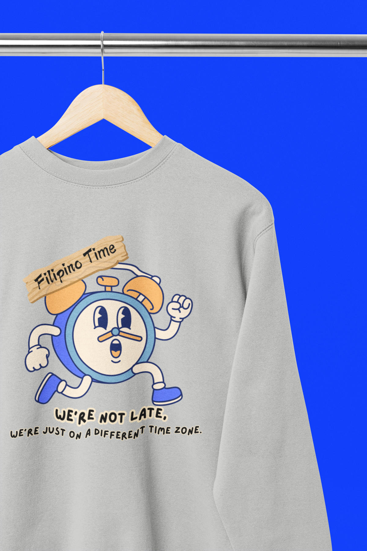 Filipino Time - Unisex Heavy Blend Crew Neck Sweatshirt