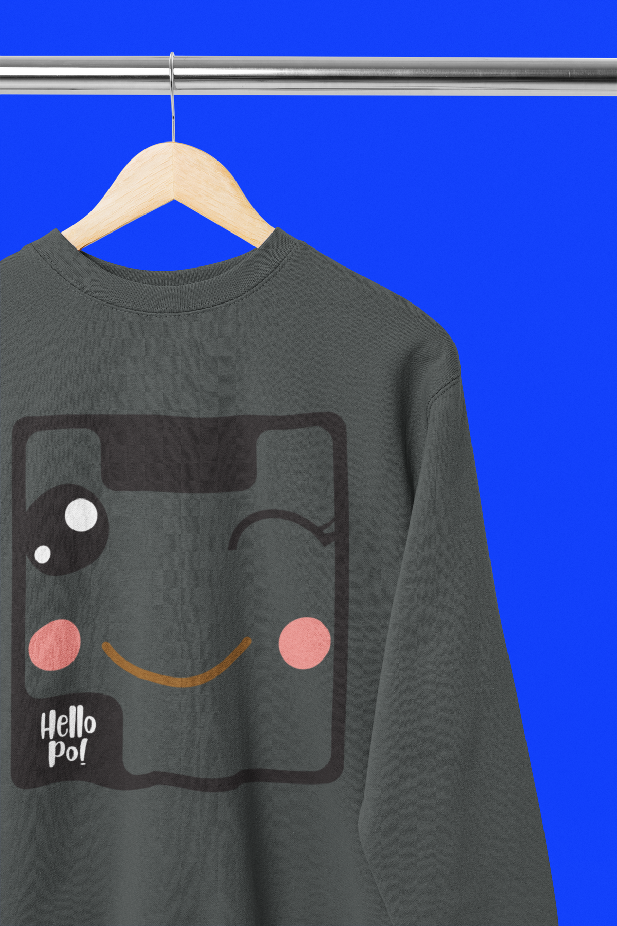 Hello Po! - Unisex Heavy Blend Crew Neck Sweatshirt