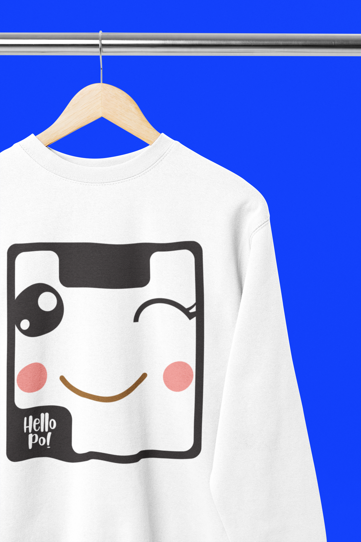 Hello Po! - Unisex Heavy Blend Crew Neck Sweatshirt