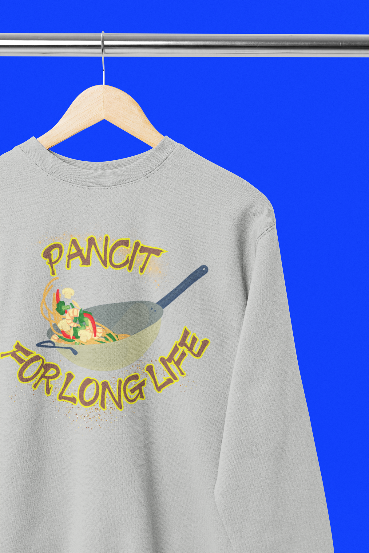 Pancit for Long Life - Unisex Heavy Blend Crew Neck Sweatshirt