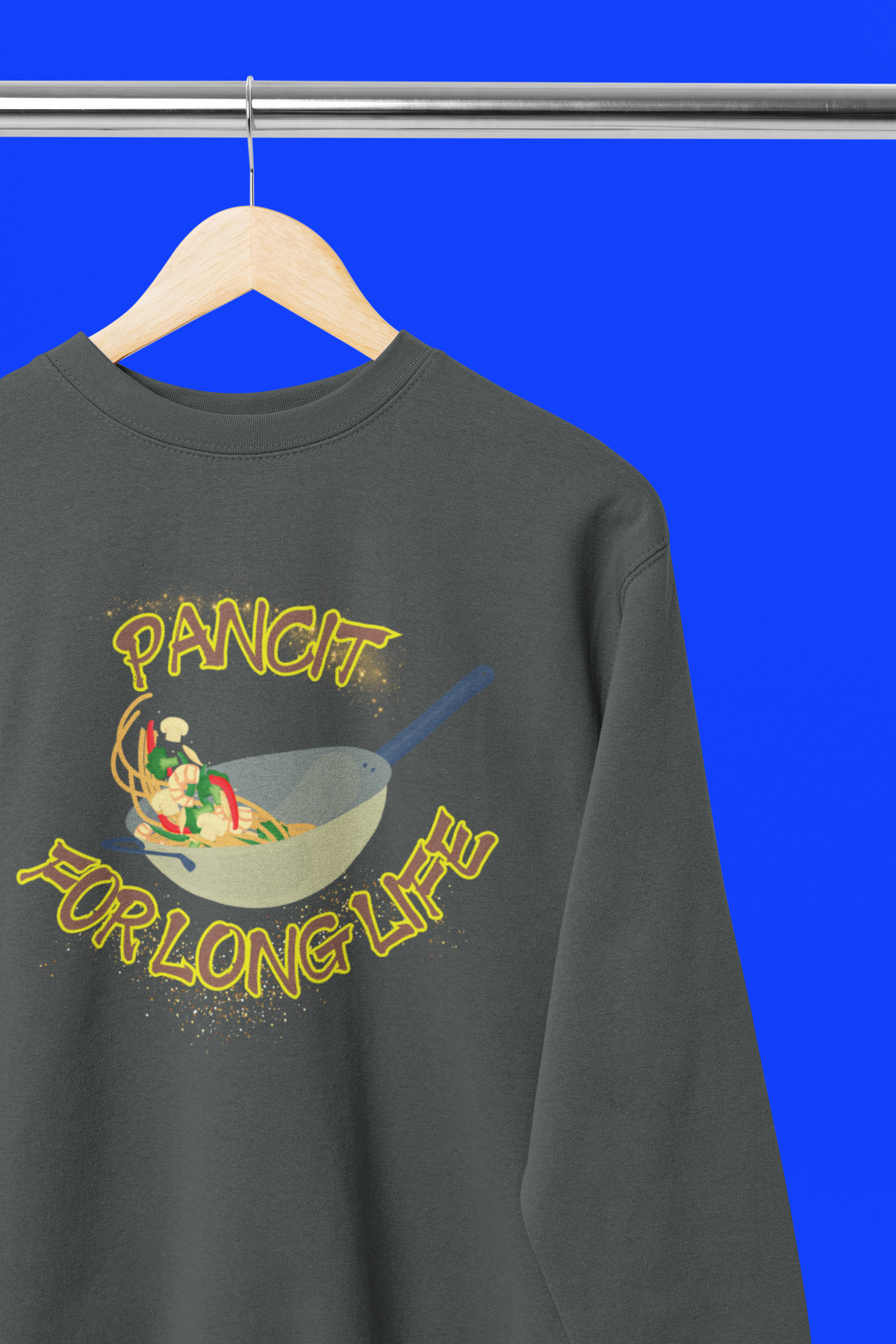 Pancit for Long Life - Unisex Heavy Blend Crew Neck Sweatshirt
