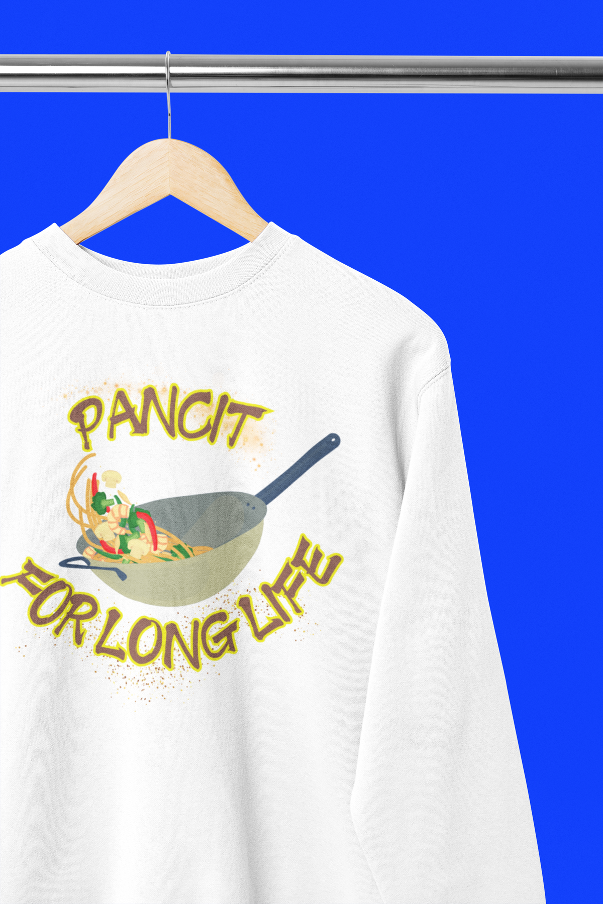 Pancit for Long Life - Unisex Heavy Blend Crew Neck Sweatshirt