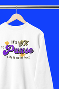 It's OK to Pause - Unisex Heavy Blend Crew Neck Sweatshirt
