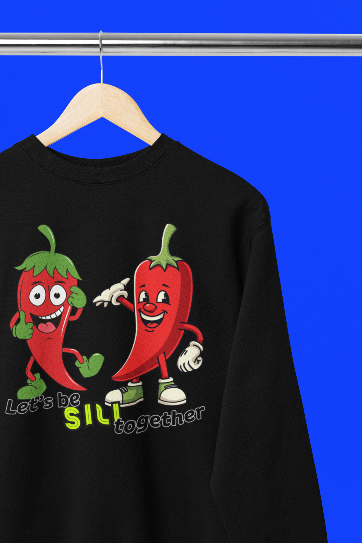 Let's Be "Sili" Together - Unisex Heavy Blend Crew Neck Sweatshirt
