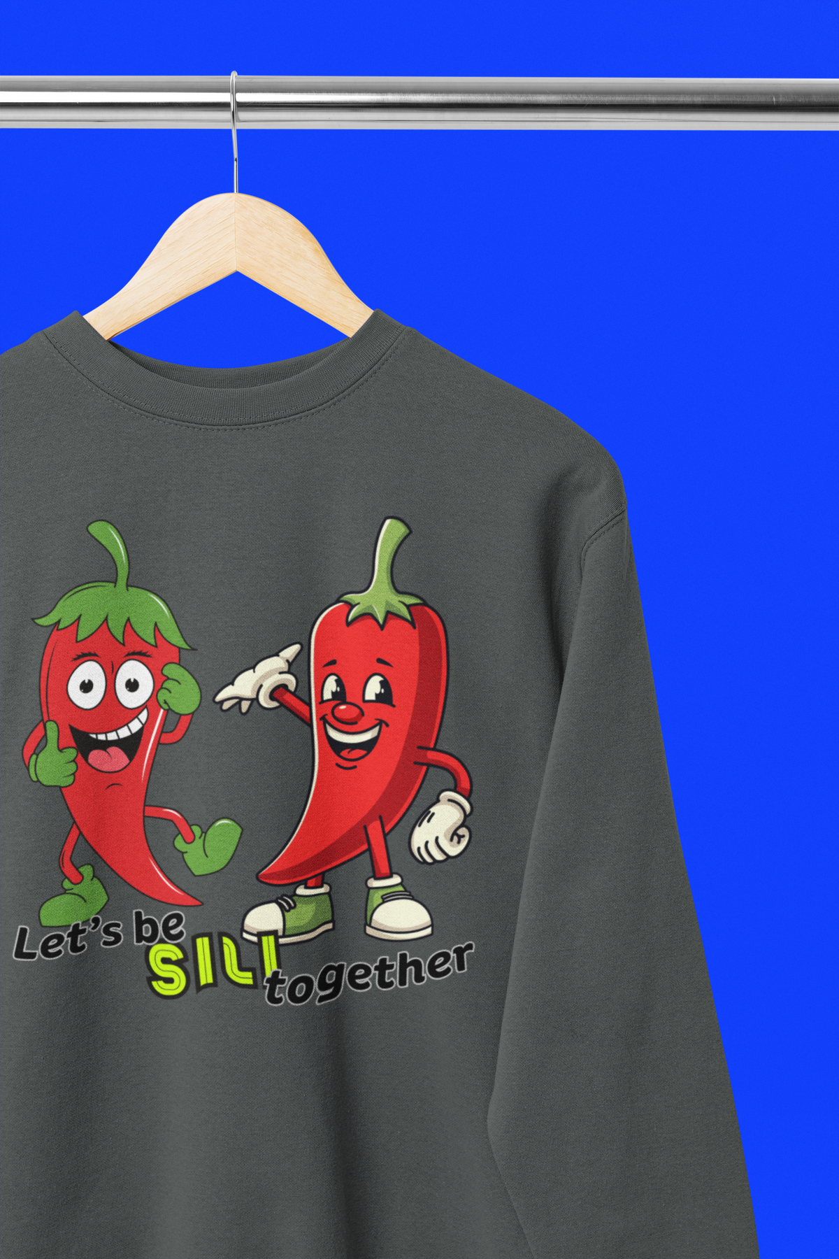 Let's Be "Sili" Together - Unisex Heavy Blend Crew Neck Sweatshirt