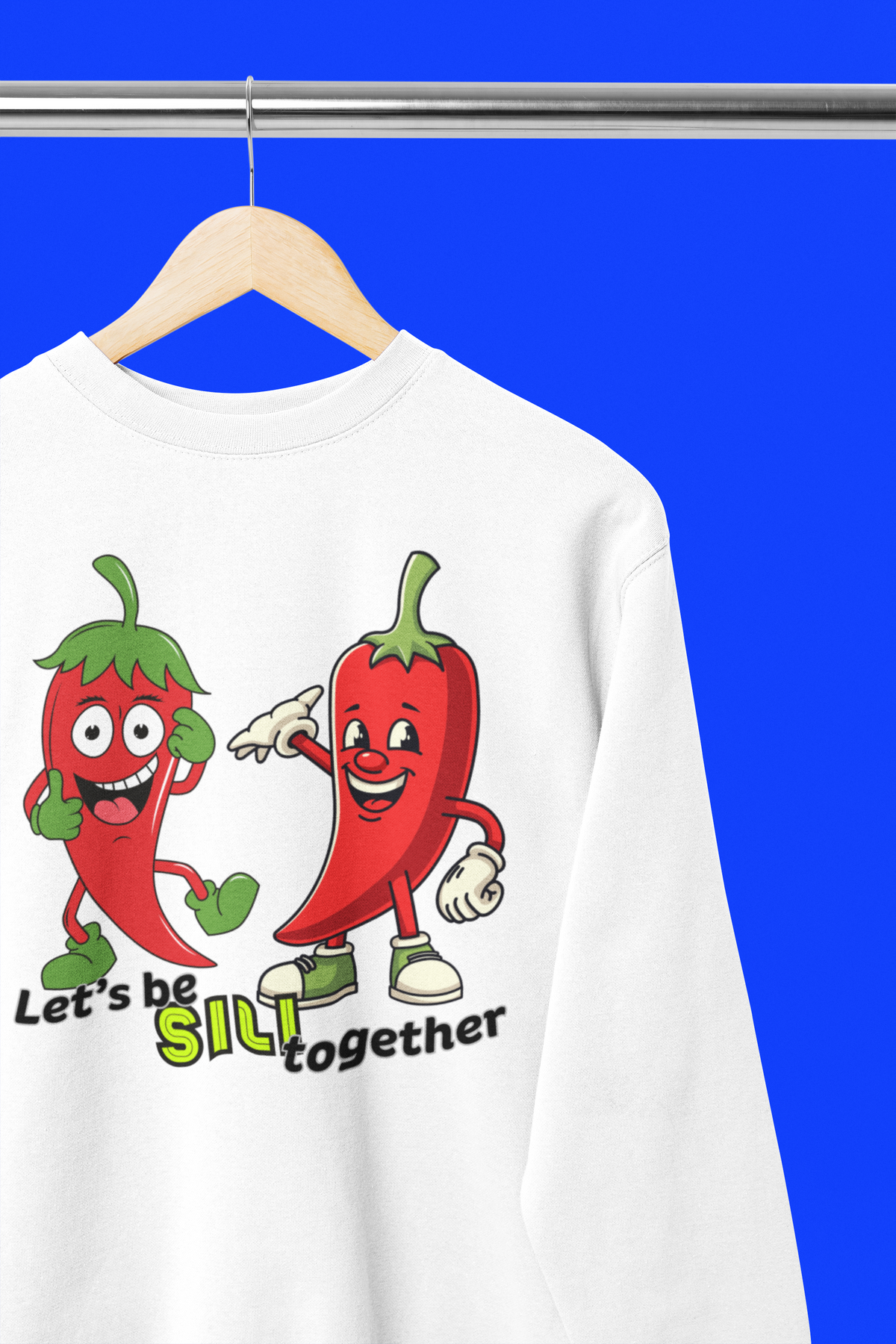 Let's Be "Sili" Together - Unisex Heavy Blend Crew Neck Sweatshirt