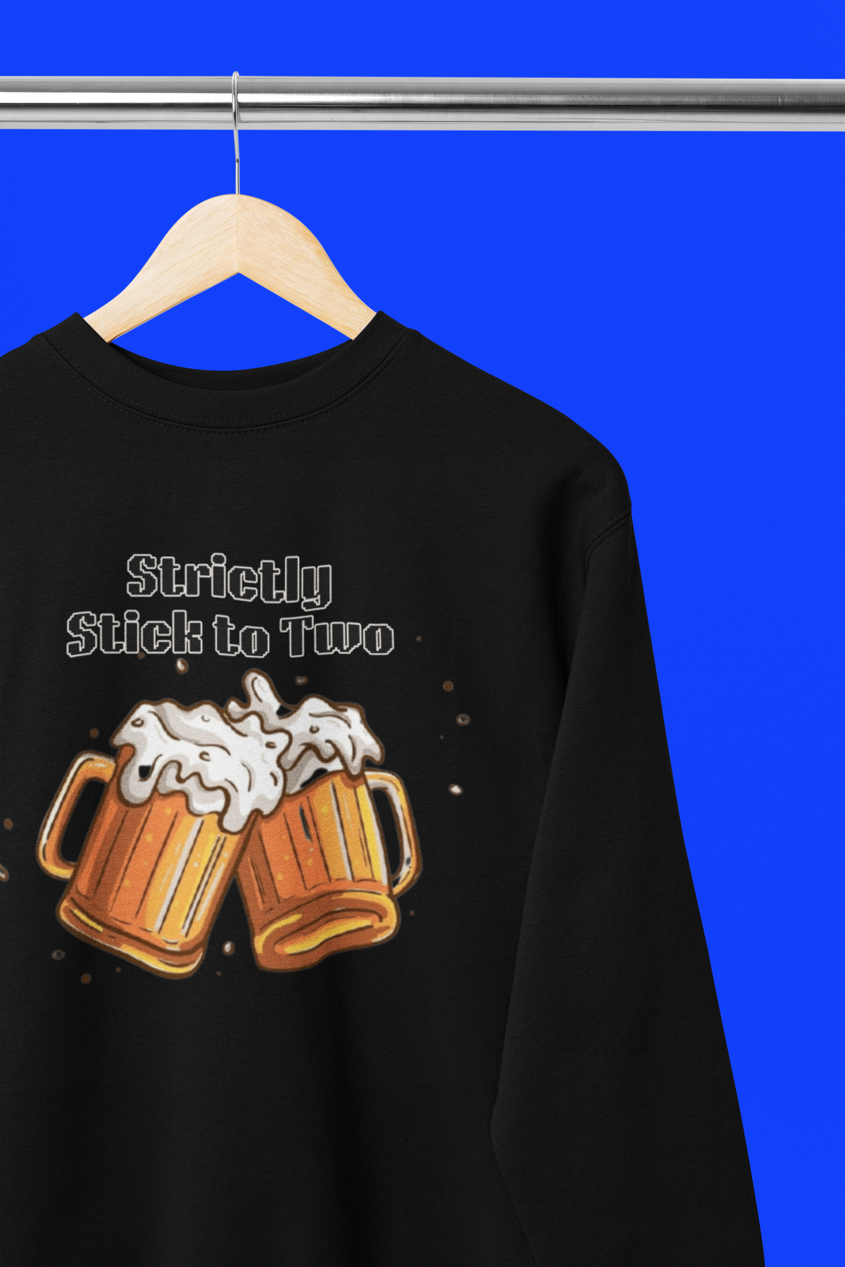 Strictly Stick to Two - Unisex Heavy Blend Crew Neck Sweatshirt