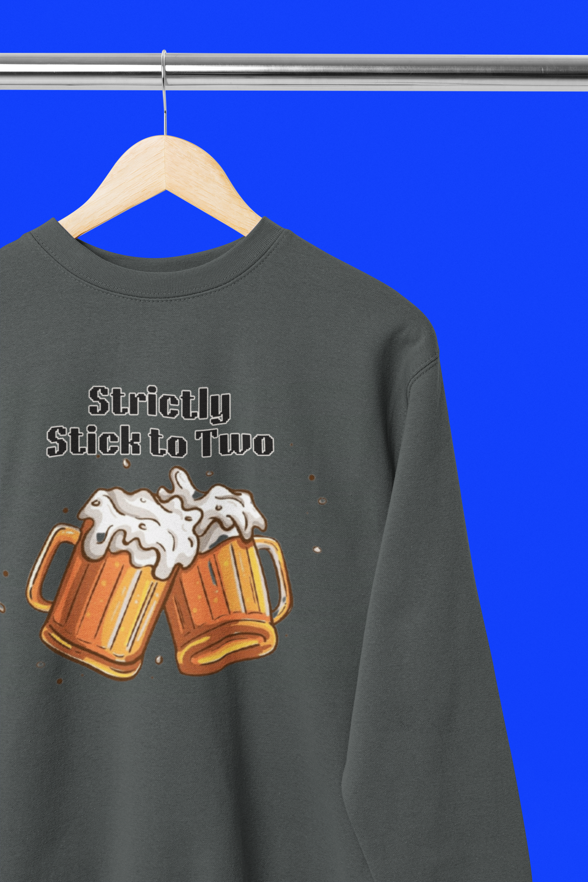 Strictly Stick to Two - Unisex Heavy Blend Crew Neck Sweatshirt