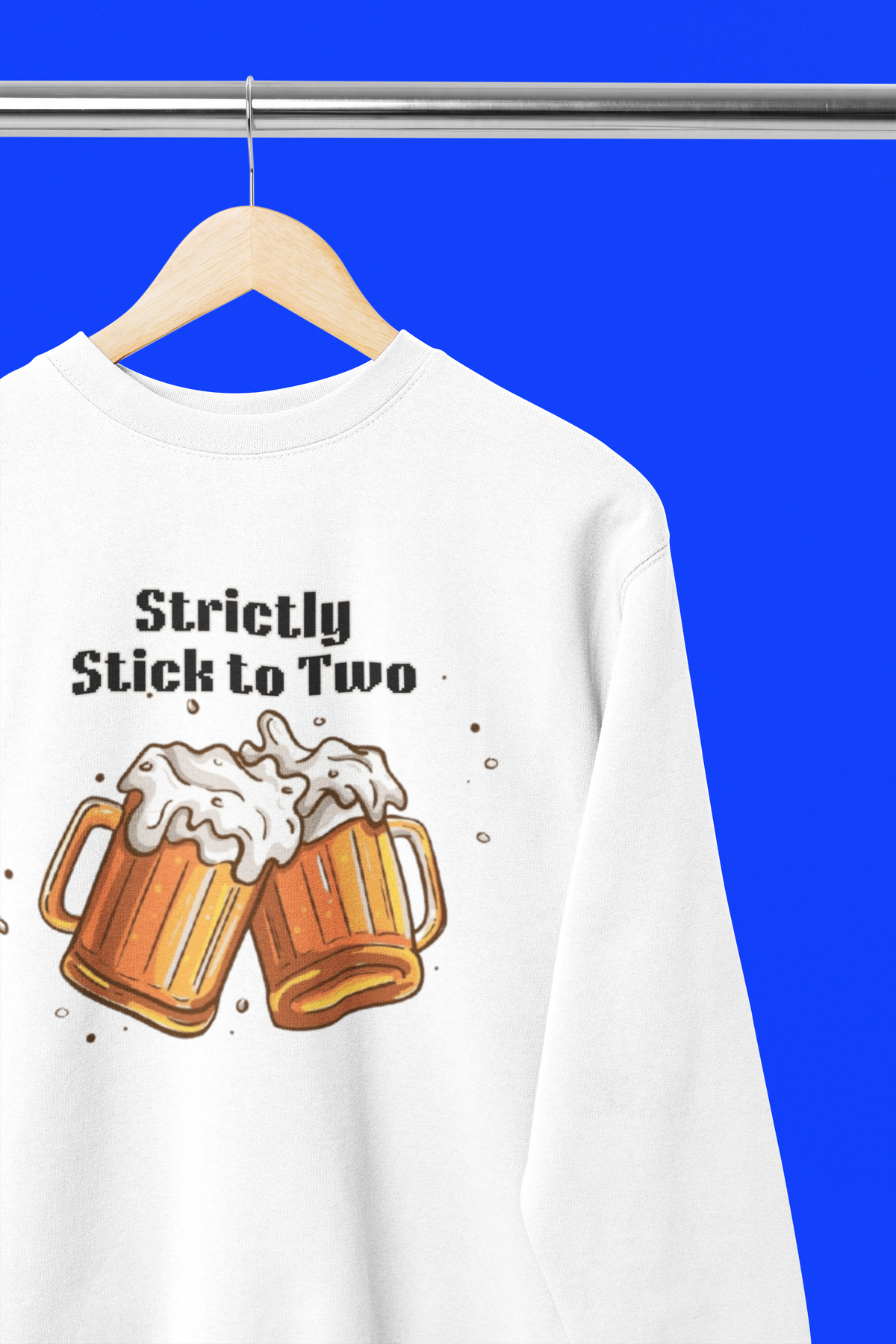 Strictly Stick to Two - Unisex Heavy Blend Crew Neck Sweatshirt