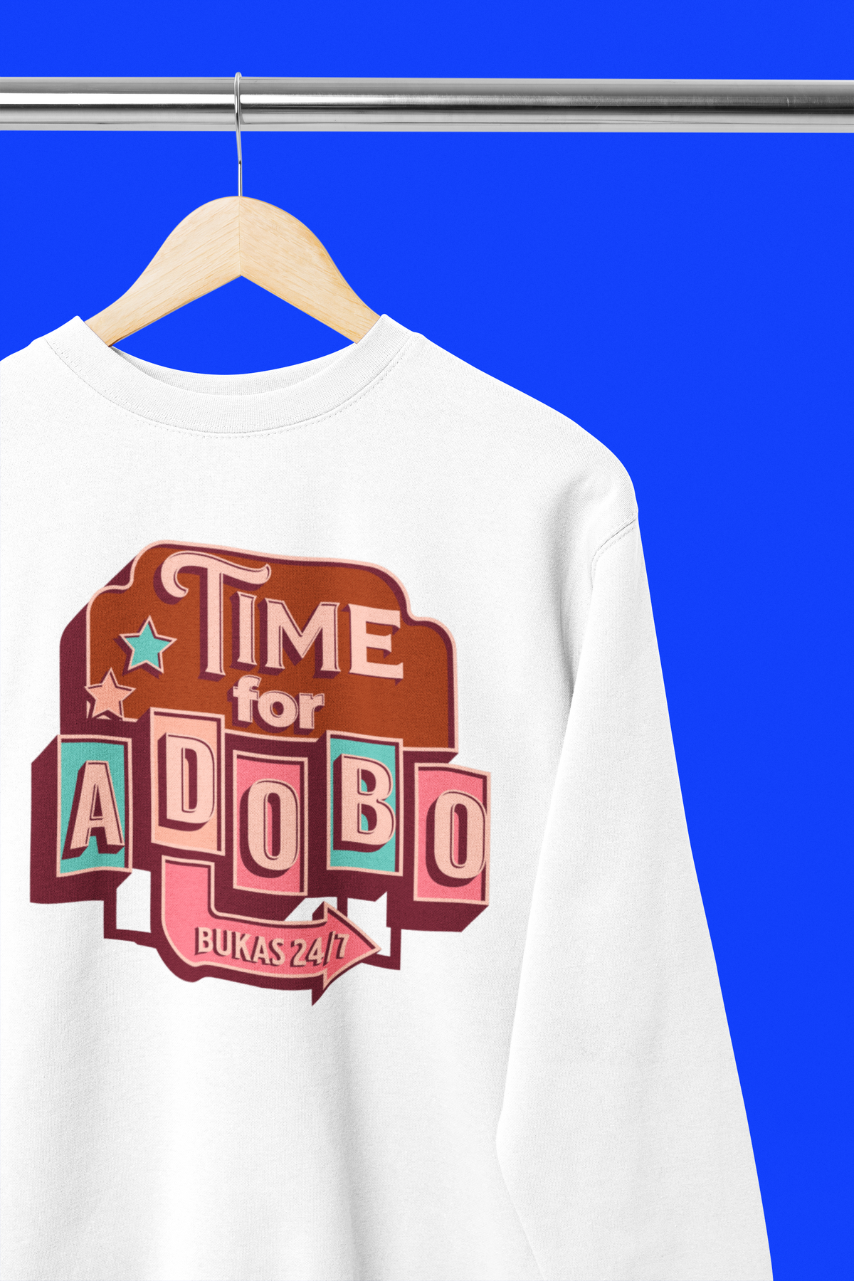 Time For Adobo - Unisex Heavy Blend Crew Neck Sweatshirt