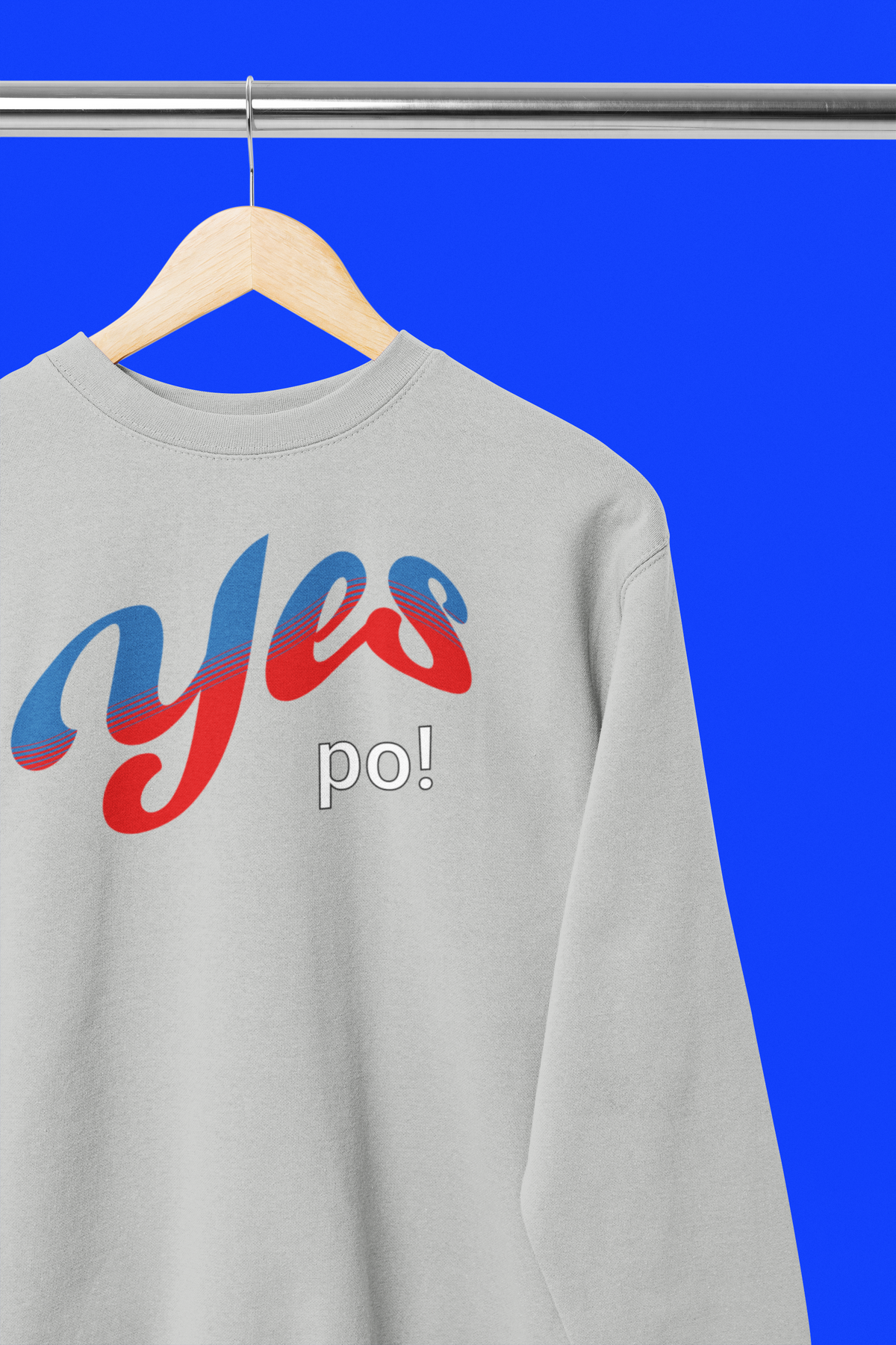Yes po! - Unisex Heavy Blend Crew Neck Sweatshirt